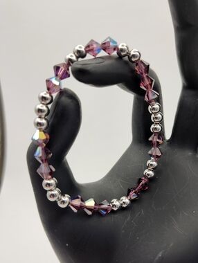 Swarovski Crystal Jewel handmade bracelet